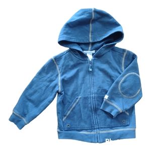 Janie and Jack Boy's Blue Hoodie Jacket sz 2T